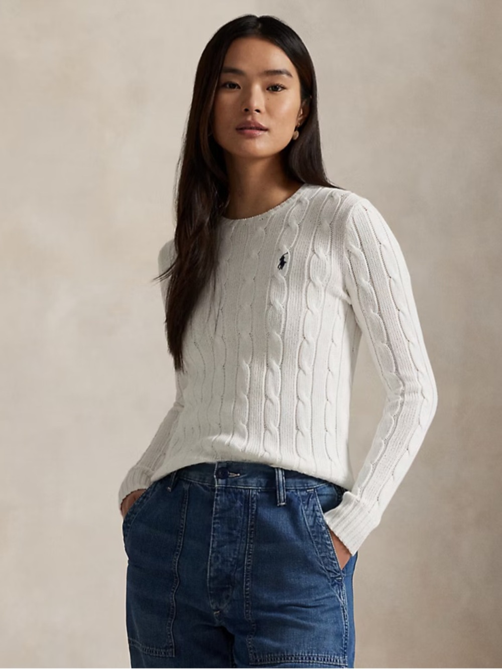 Polo by Ralph Lauren cable knit sweater